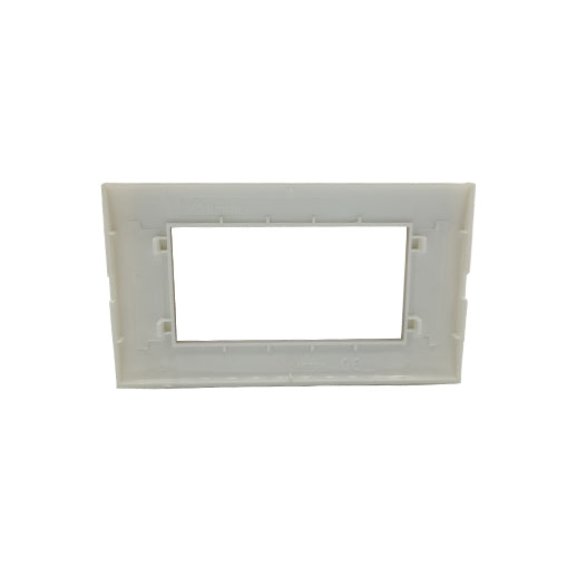 placca 4 moduli nera max8 ecova 83503