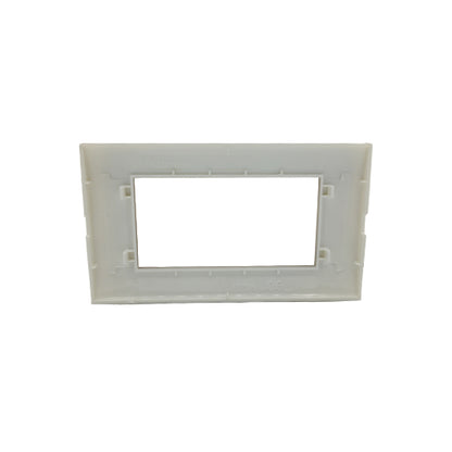 placca 4 moduli nera max8 ecova 83503