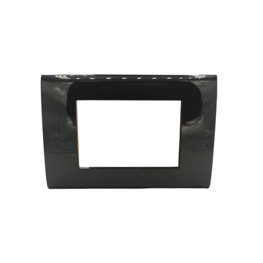 placca copri interruttori finitura antracite linea max8 ecova