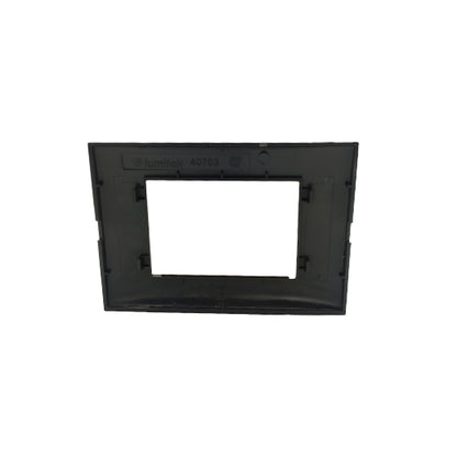 placca per interruttori economiche finitura antracite linea max8 ecova