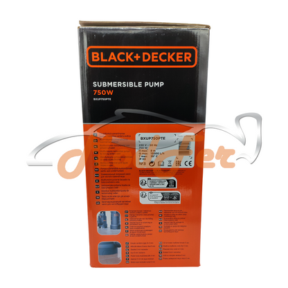 Black+Decker Pompa Immersione Acque Chiare/Scure 750W