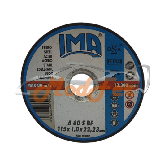 Disco da taglio per ferro 115x1 IMA