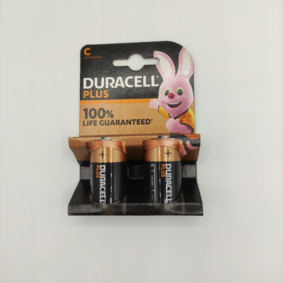 batteria multiuso duracell tipo c 