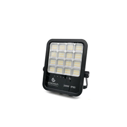 Faretto Solare LED 200W Con Pannello Fotovoltaico 18W IP65 Energia FRA.CO