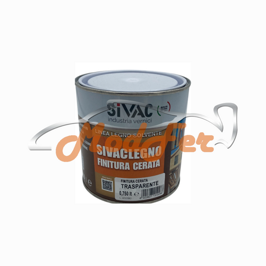 Sivaclegno Finitura Cerata Trasparente 750ML SiVAC