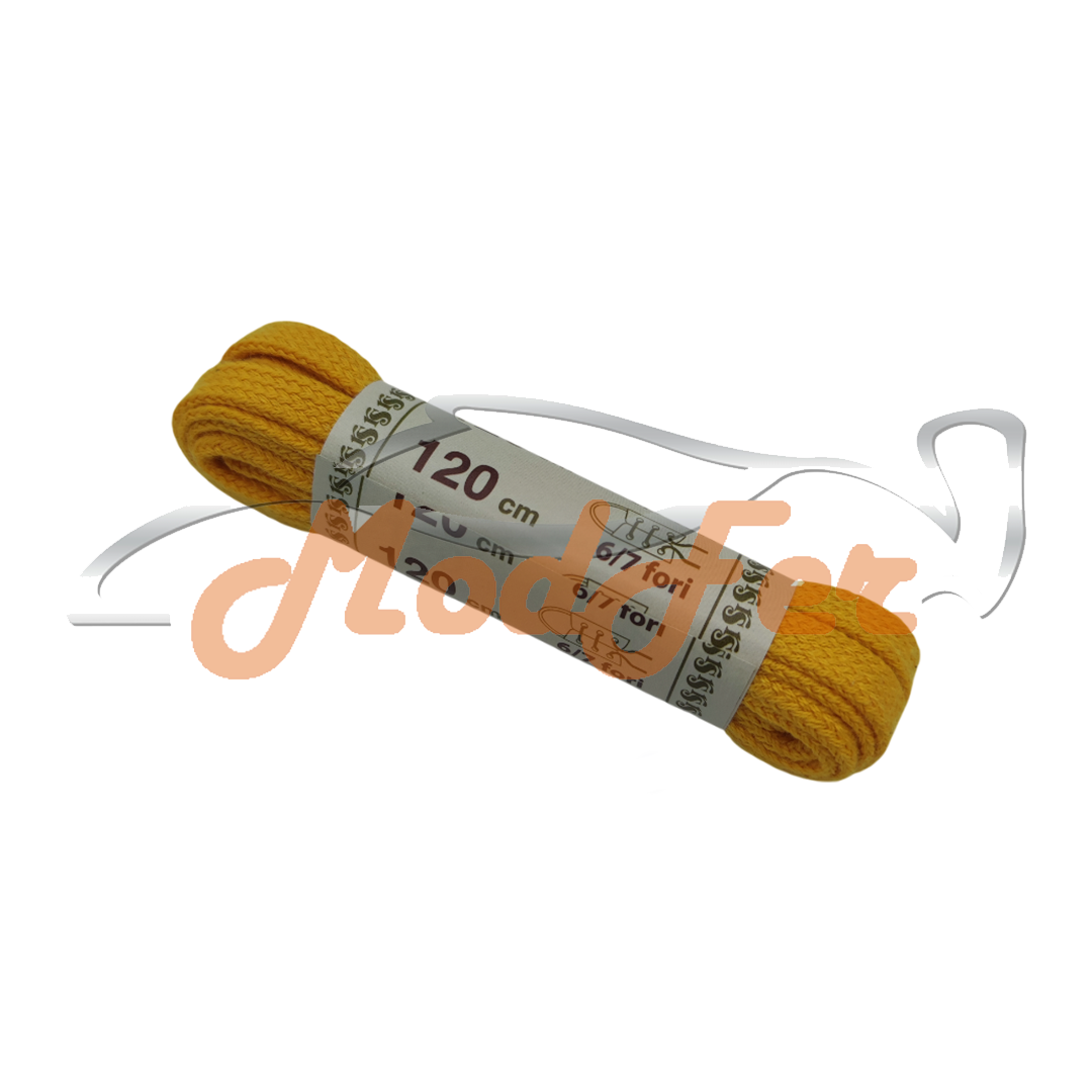 Foto Lacci gialli piatti 120 cm