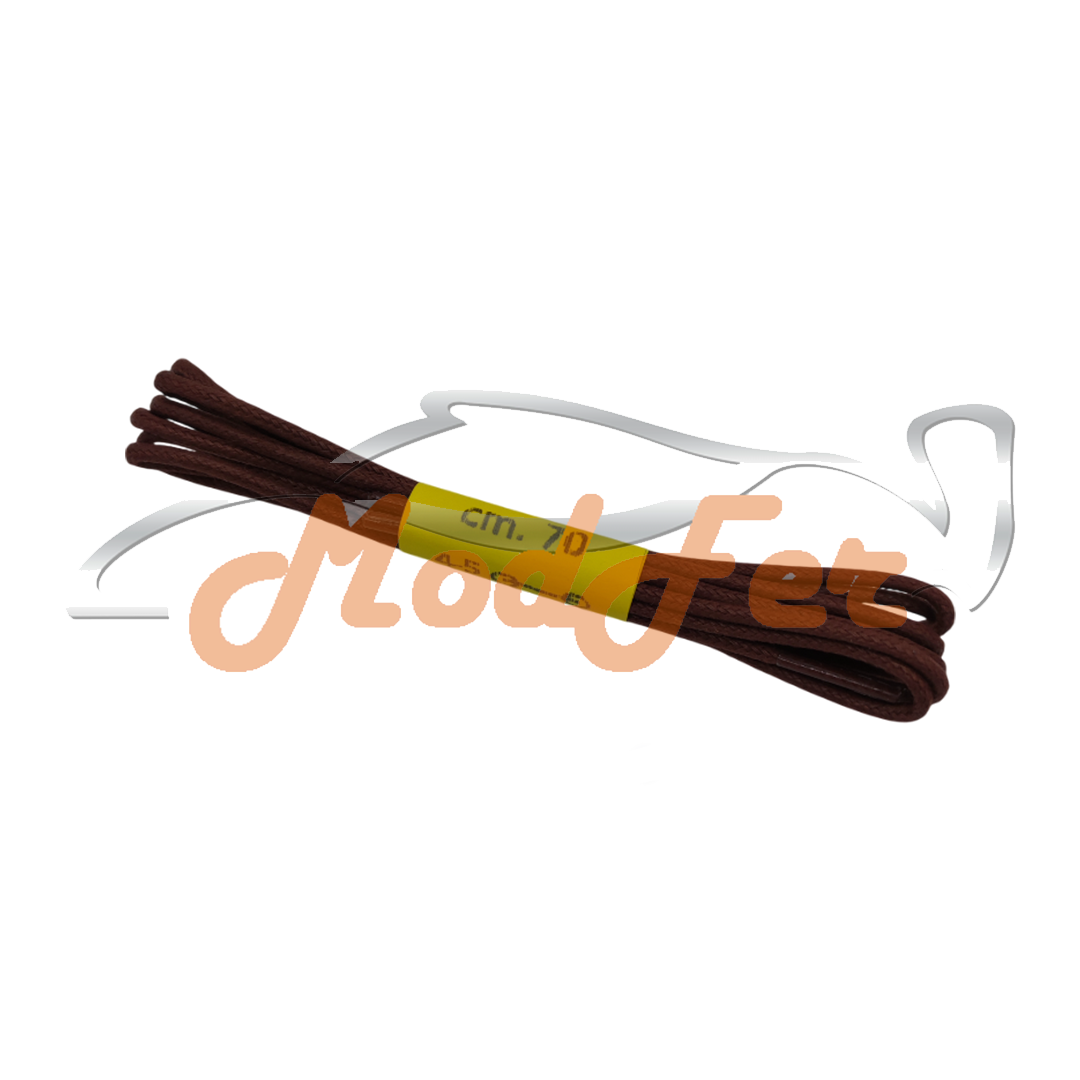Lacci marroni tondo fino 60