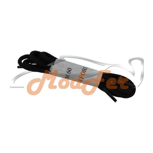 Foto Lacci neri tondo fino 60