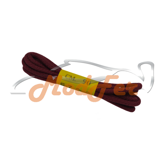 Foto Lacci tondo grosso bordeaux 90