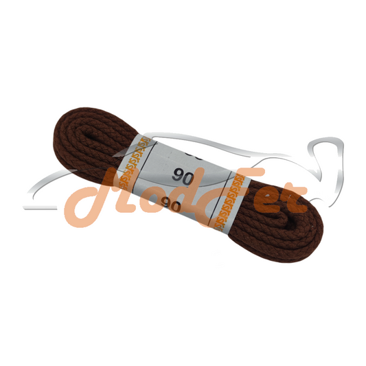 Foto Lacci tondo grosso marroni 90