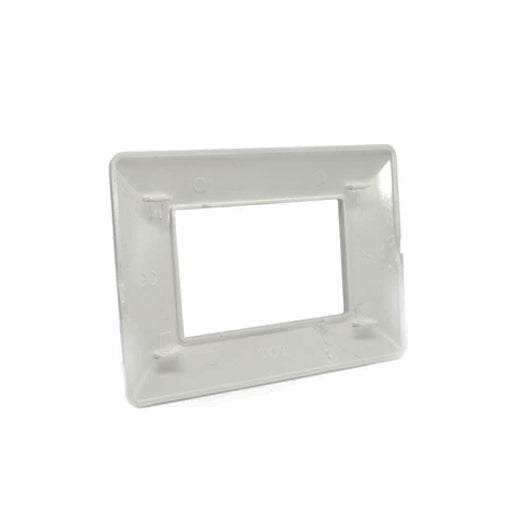 placca 3 moduli bianca mapam M8003-1 compatibile con matix