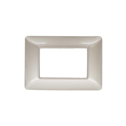 placca 3 moduli finitura sabbiata in tecnopolimero mapam t3 simil matix