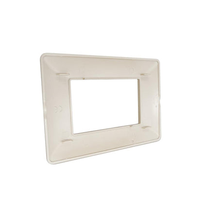 placca 3 moduli champagne mapam M8003-07 compatibile con matix