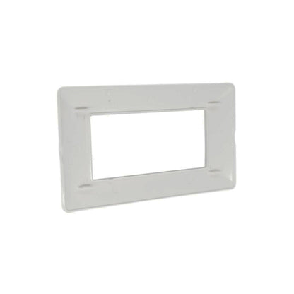 placca 4 moduli grigio scuro mapam M8004-01 compatibile con matix