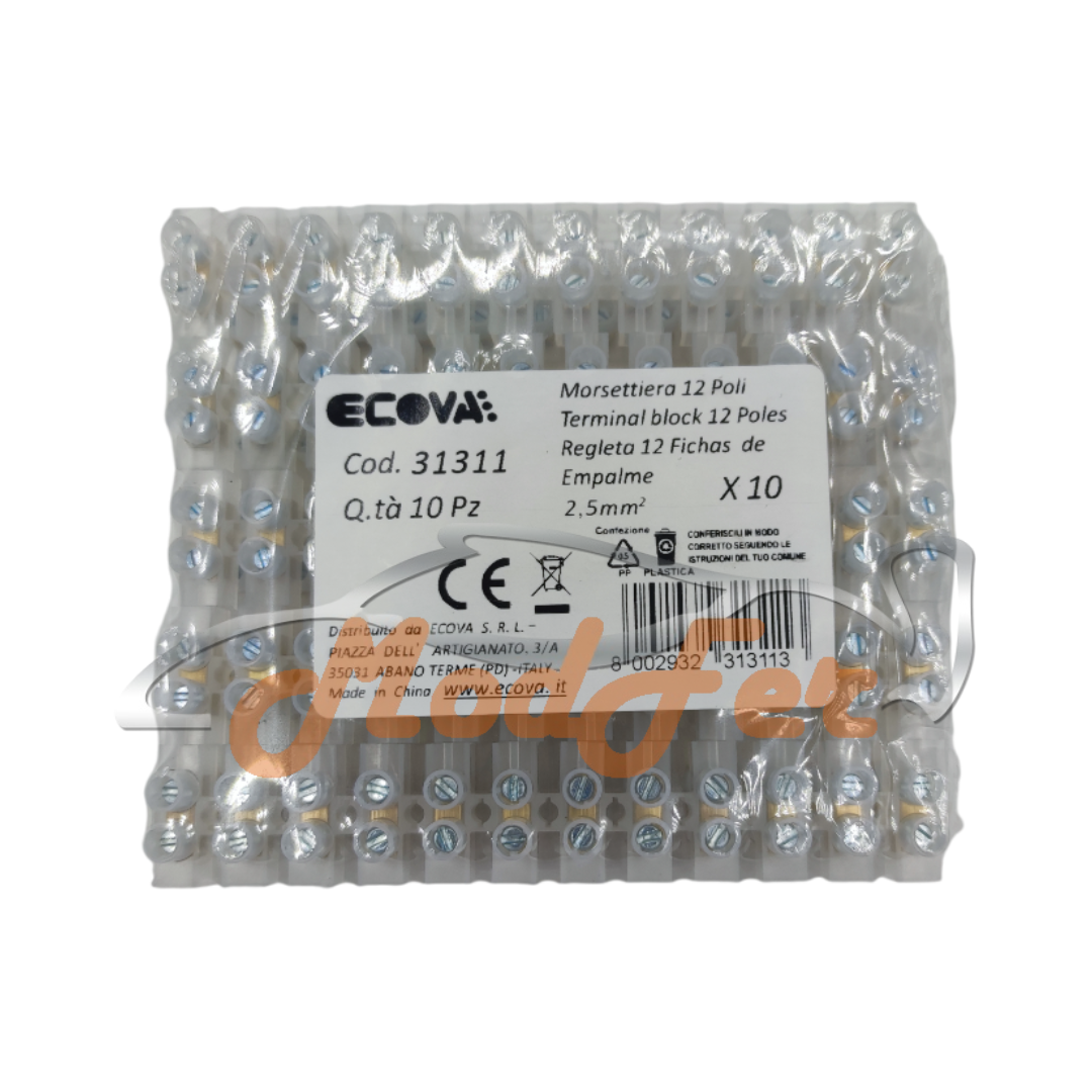 morsetti a vite a 12 poli da 2,5 mm 