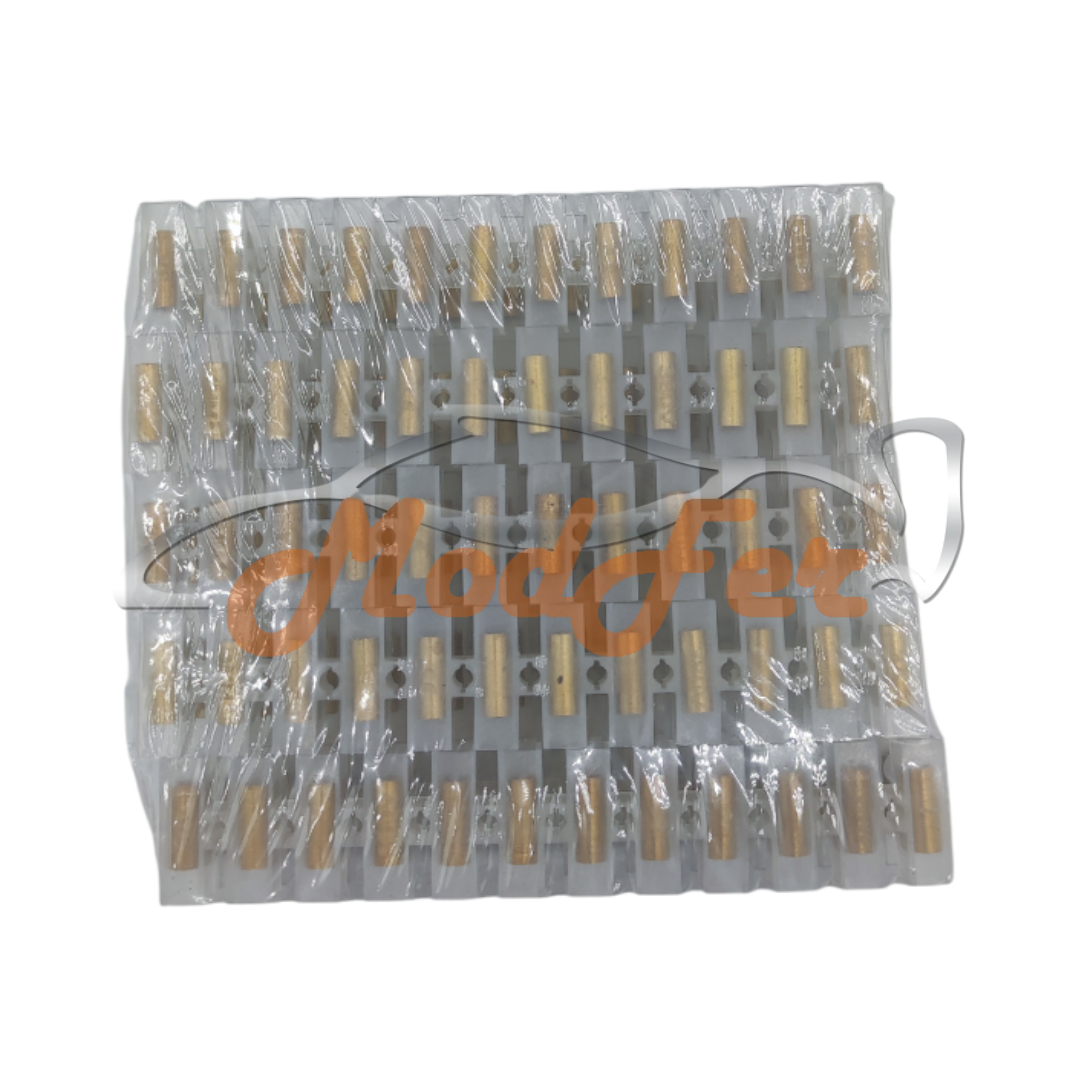 morsetti a vite a 12 poli da 2,5 mm in confezione da 10 pezzi ecova 31311