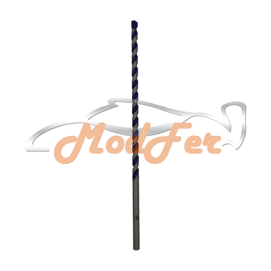 punta trapano bassoli 8x200 per mattoni, ceramica, piastrelle, legno, plastica, metalli comuni e alluminio