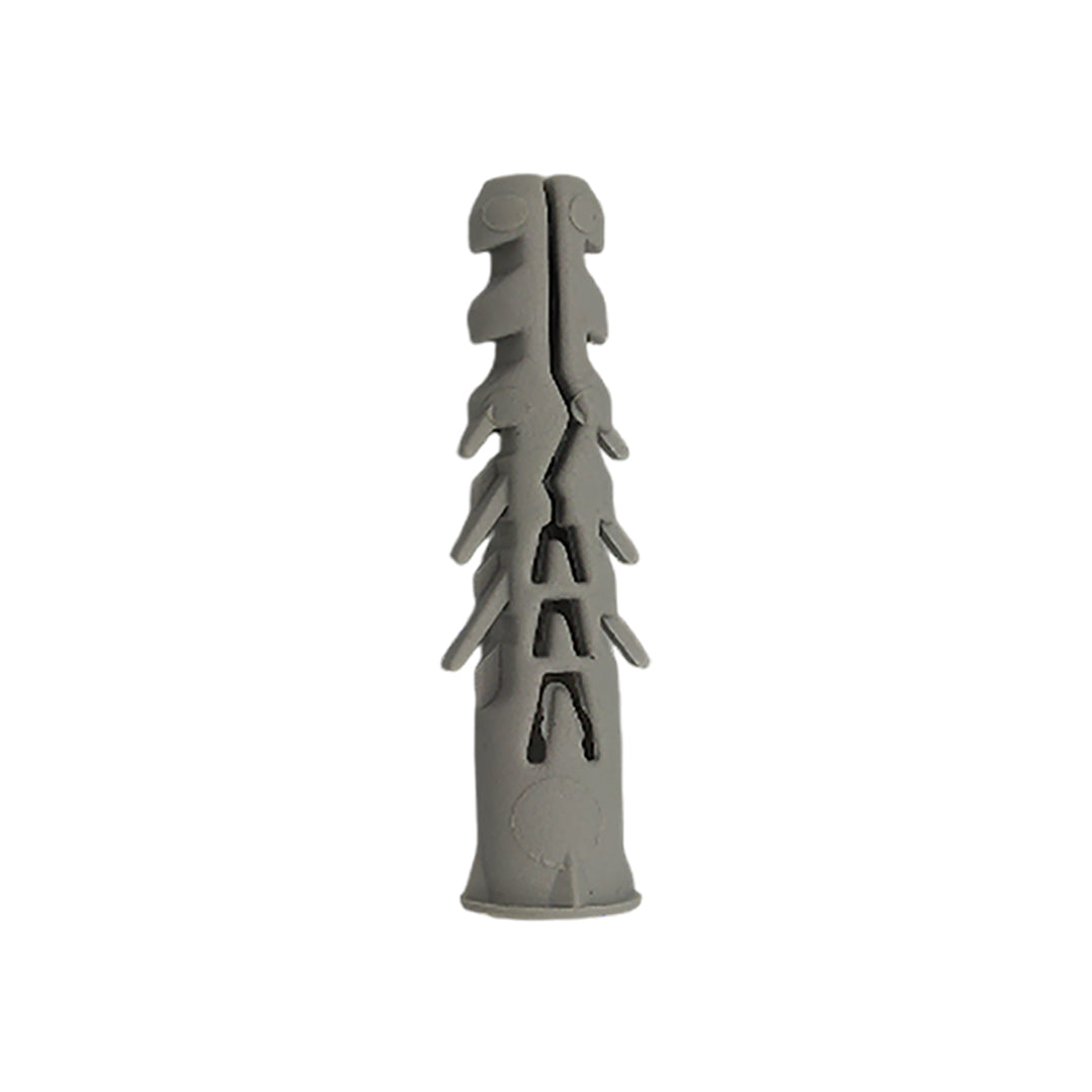 Tassello nylon bordo 6x30mm ancoraggio muro pieno mattoni forati pz.200