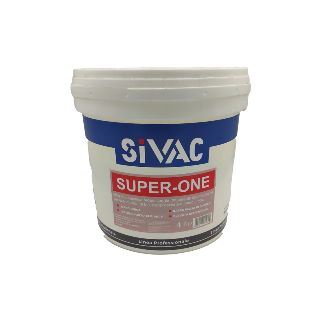 Idropittura Murale a Mano Unica LT.4 Super One SiVAC