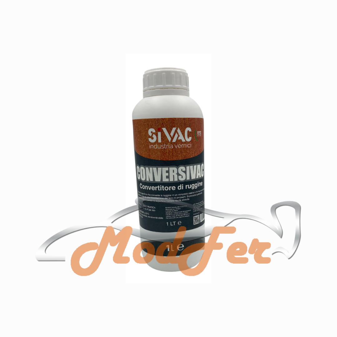 conversivac, convertitore di ruggine, antiruggine per ferro, sivac ant040