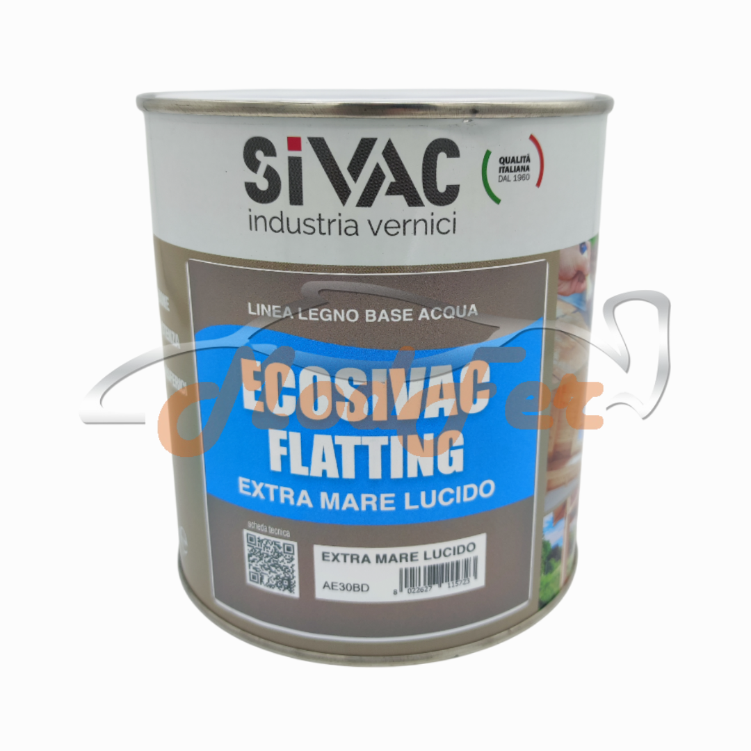 foto latta ecosivac flatting extra mare lucido per legno