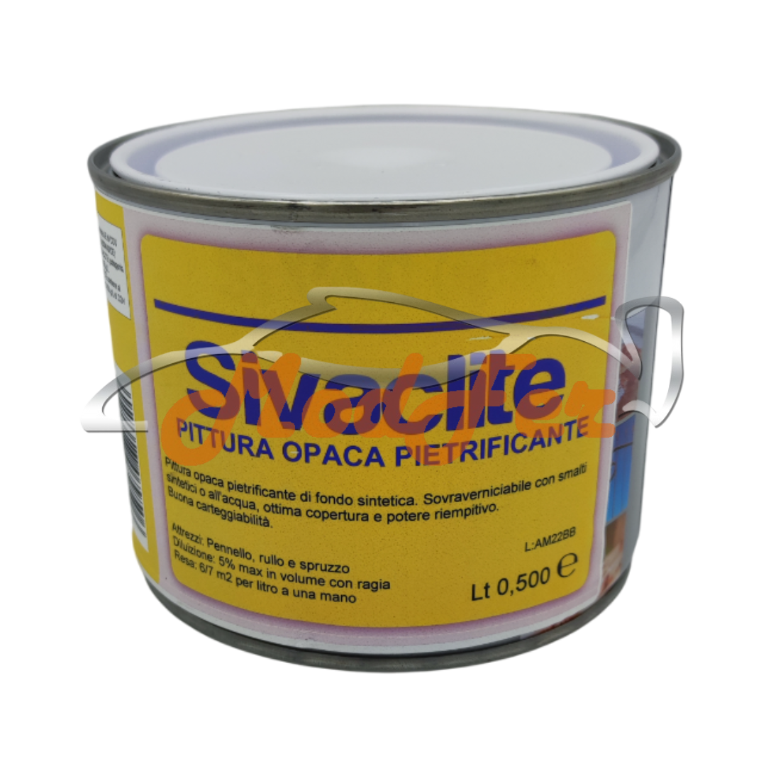 sivaclite, pittura opaca pietrificante, pittura per smalti, cementite, sivac ant010
