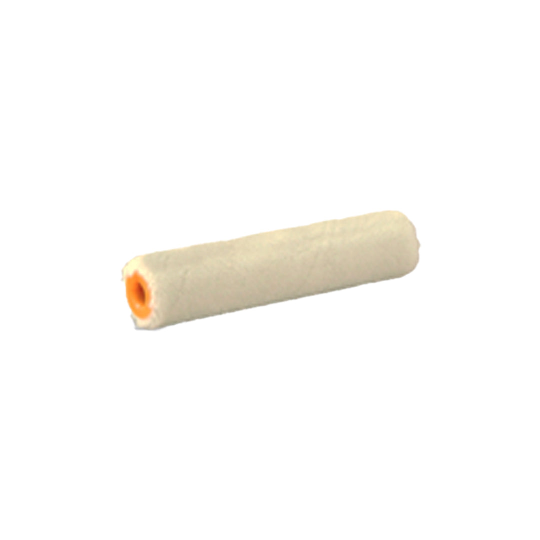Mini rullo velour poliestere 100mm Ø15mm pelo 4mm smalti vernici solvente resinatura finitura liscia T217 Mito Cinquestelle