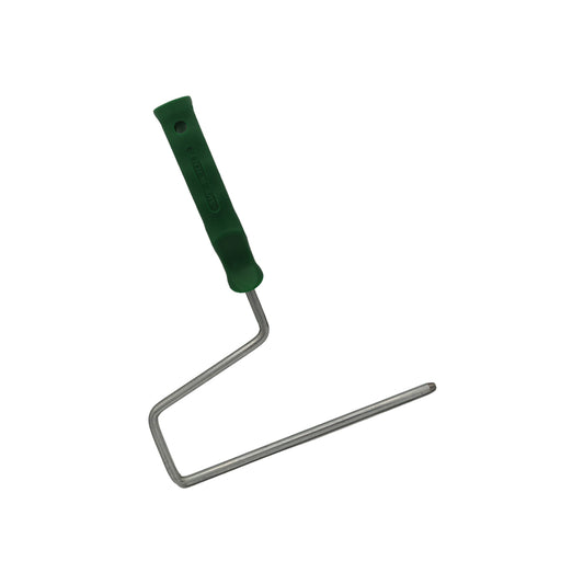 Manico per rulli moplen 220mm impugnatura verde gambo acciaio resistente solventi pittura T308 Mito Cinquestelle