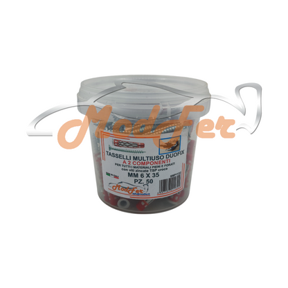 Tasselli Multiuso Duofix 6x35 MM