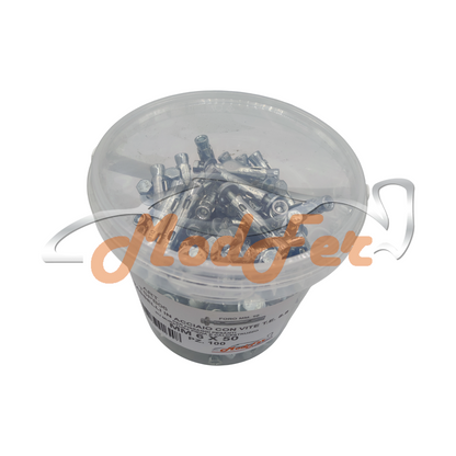 Tasselli in Acciaio con Vite TE 8.8 6x50