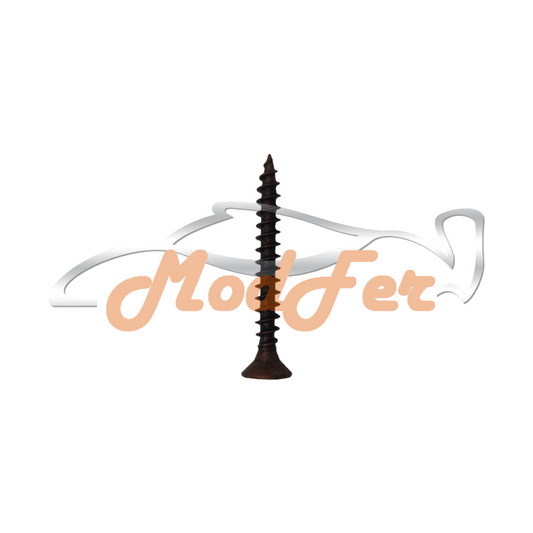 Vite truciolare testa piana bronzata