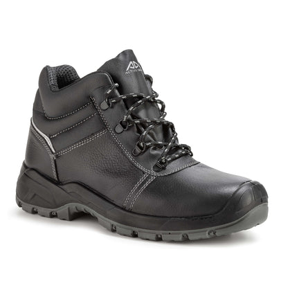 Scarpa antinfortunistica alta in pelle nera Active Gear A-First taglia 39 – S3 FO SR