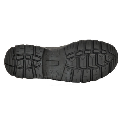 Scarpa antinfortunistica alta in pelle marrone Active Gear A-Force vista suola – S3L FO SR
