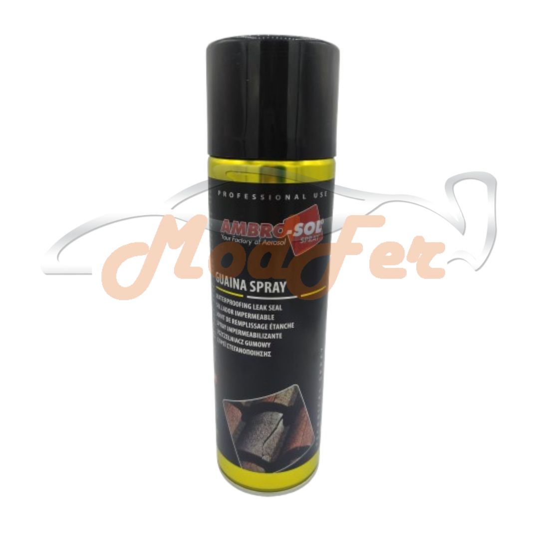 guaina spray nera impermeabilizzante, sigillante e antiruggine ambrosol