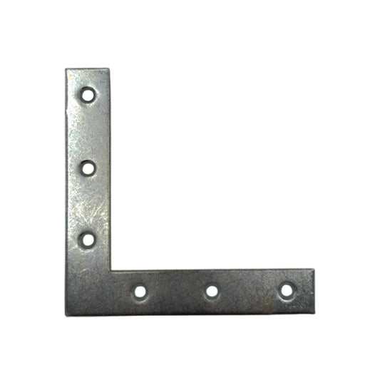 Angolo di rinforzo pesante zincato Sipa CM.10x10 per carpenteria e bricolage su legno e metallo