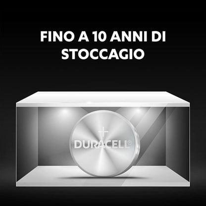 Batteria Duracell CR1620 e CR1632 3V al litio, pila a bottone per orologi e telecomandi, durata 10 anni