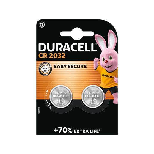 Batteria a bottone Duracell CR2032 al litio 3V per chiavi, bilance, orologi e dispositivi elettronici