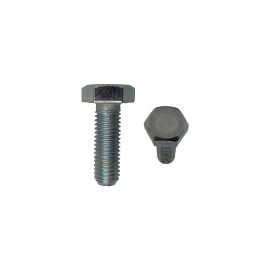 Bullone testa esagonale M10×20 mm classe 4.8 zincato – DIN 558 ISO 4018 conf. 5 pz