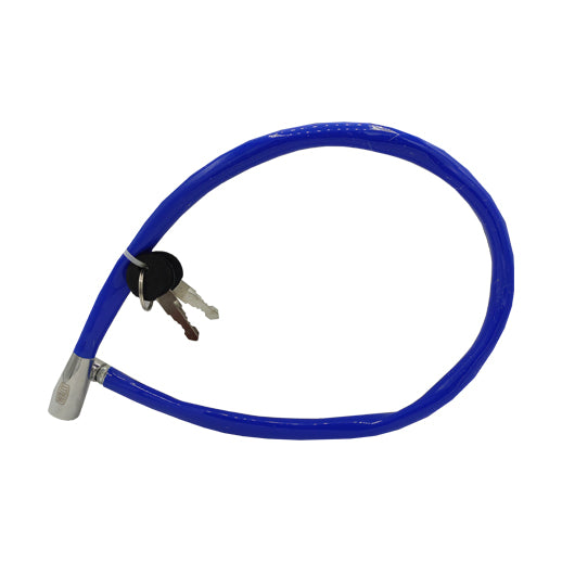 Catena antifurto Wally con lucchetto a chiave incluse, sistema di sicurezza per moto e bici