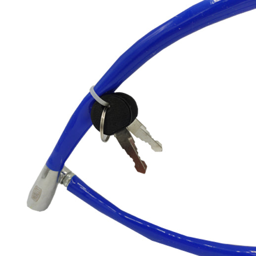 Dettaglio chiavi lucchetto catena antifurto Wally, sistema di chiusura a chiave