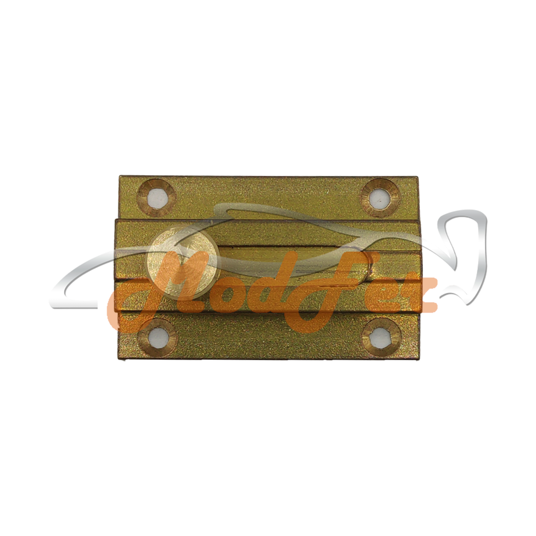 catenacciolo sagomato in ottone mm. 100