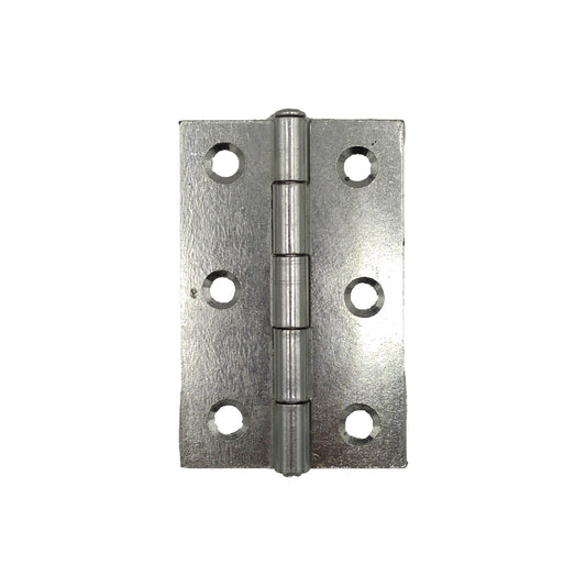 Cerniera pesante Art.840 con perno levabile in acciaio zincato MM.115(H)x70(L) spessore MM.1,8 per portoni di grandi dimensioni e carichi elevati