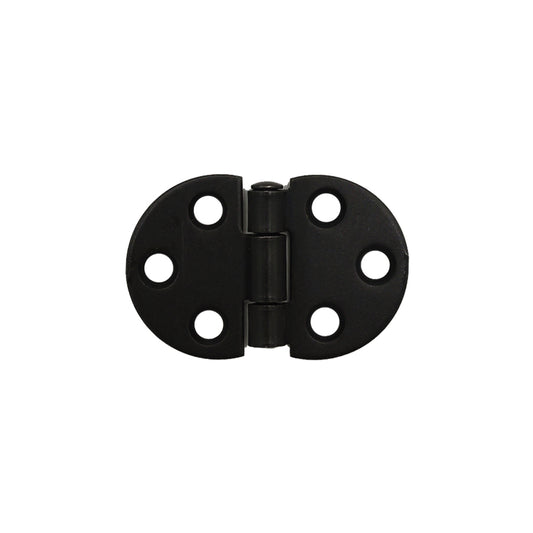 Cerniera piana in ferro brunito 45x30mm per mobili antichi, ante e bauli – finitura rustica