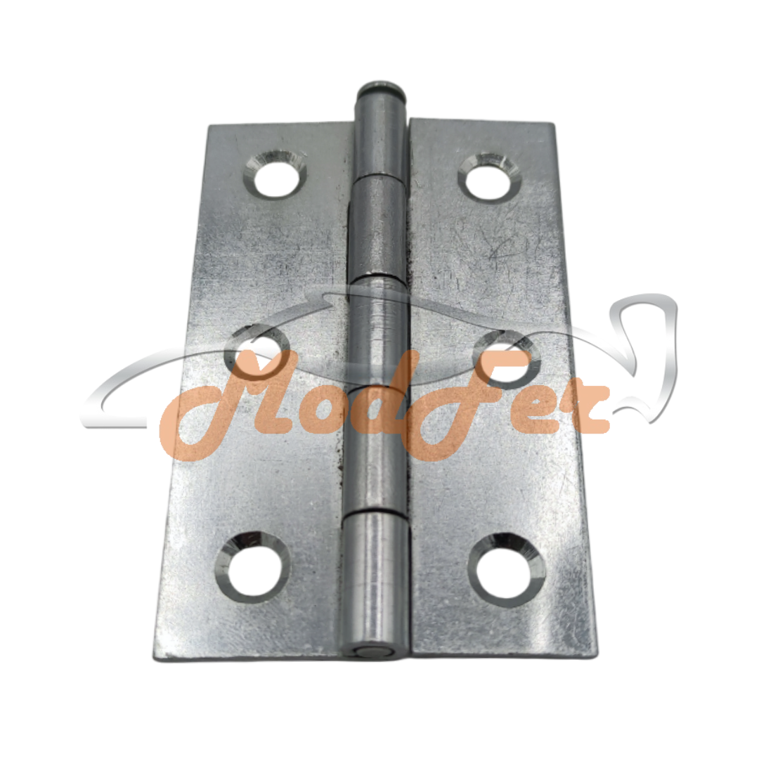 cerniera art. 40 zincata perno levabile mm. 75x50x2