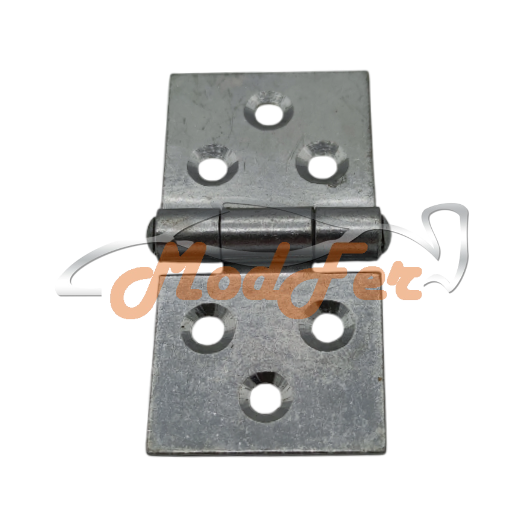 cerniera art. 816 zincata perno levabile mm. 25x50x1,2