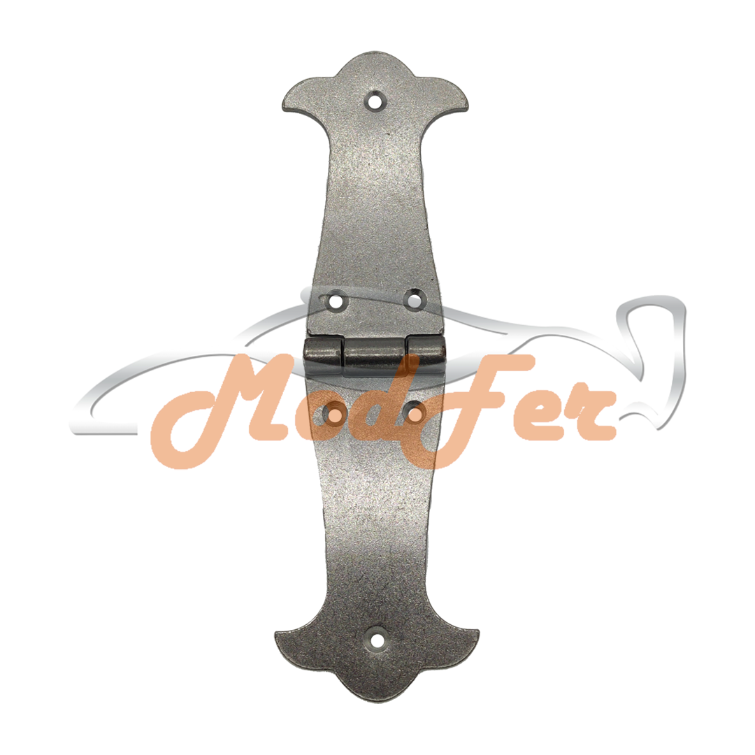 cerniera rustica in ferro grezzo 168 mm.