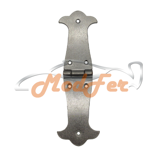 cerniera rustica in ferro grezzo 168 mm.