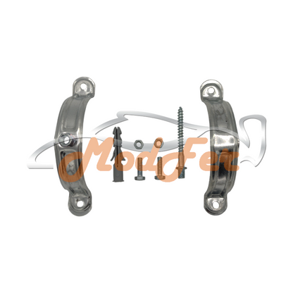 collare fissatubi pluviali resistente diametro 100 mm.