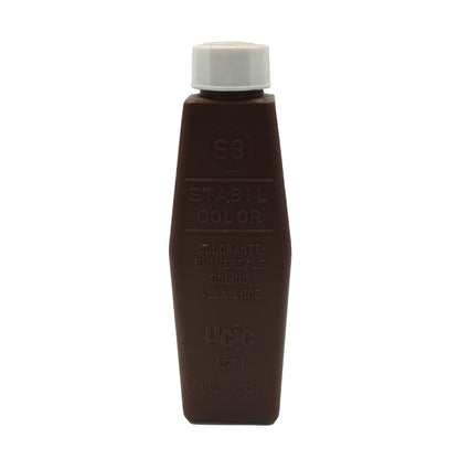 Colorante universale opaco bruno 50ml Stabilcolor UCIC – pigmenti inorganici fotostabili per pitture acquose, solvente, silicati e silossanici