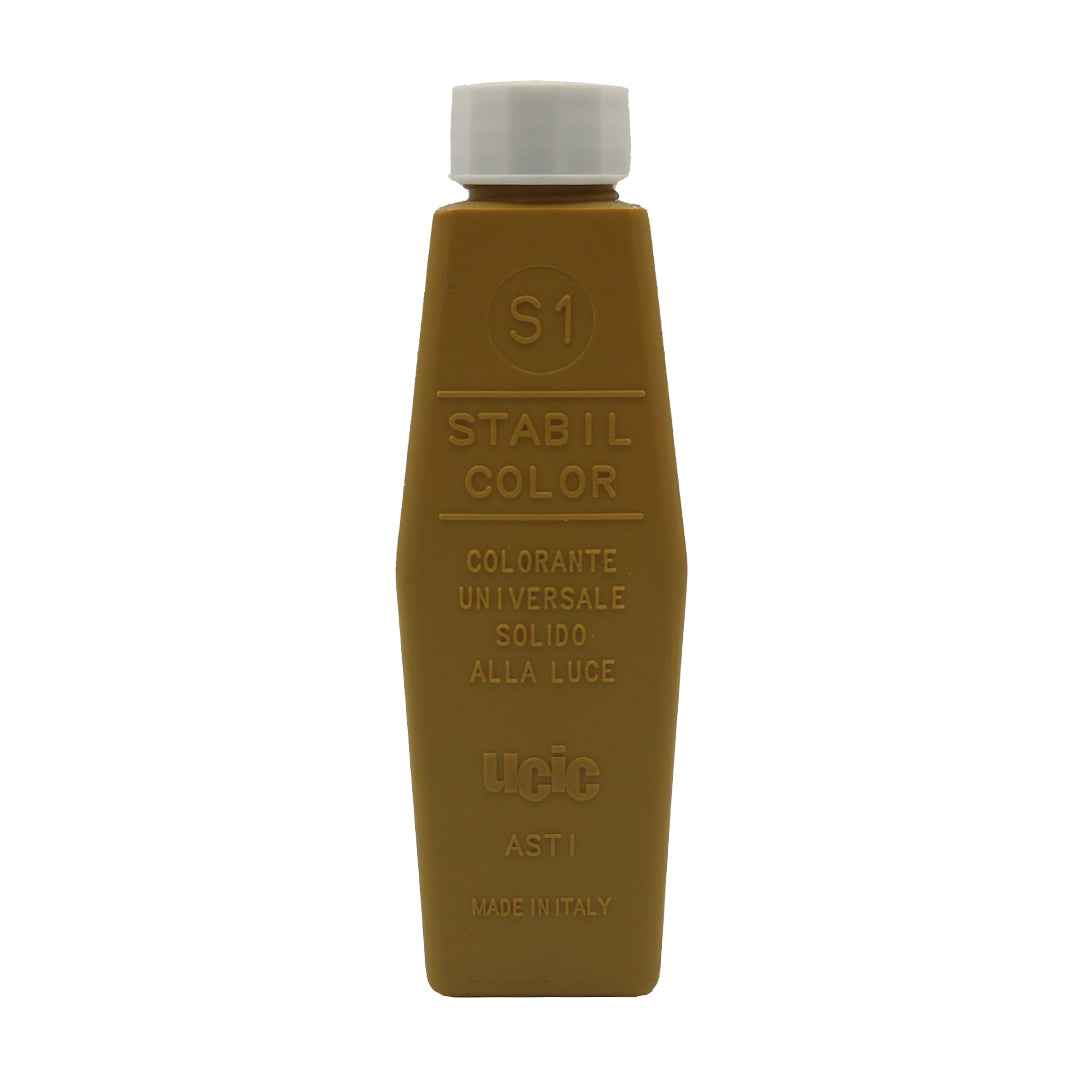 Colorante universale opaco Giallo Ossido 50ml Stabilcolor UCIC – pigmenti inorganici fotostabili per pitture acquose, solvente, silicati e silossanici